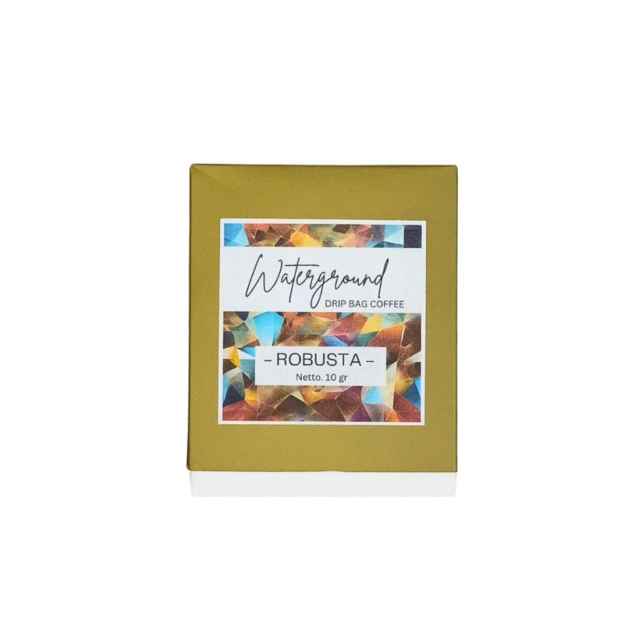 

WATERGROUND Robusta Coffee Drip Bags of Best Indonesian Coffee