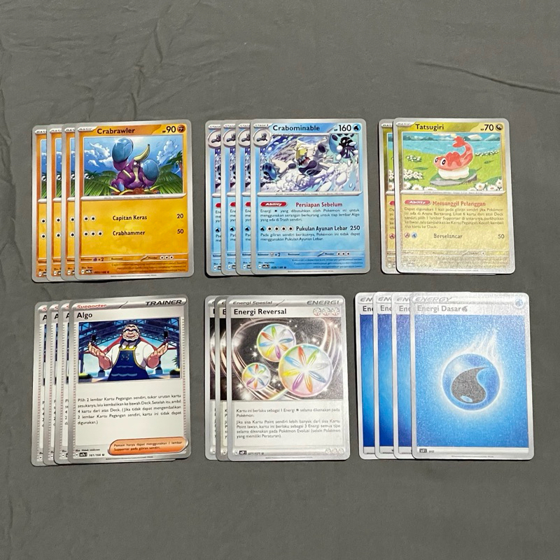 Core Deck Crabominable - Pokemon TCG Indonesia
