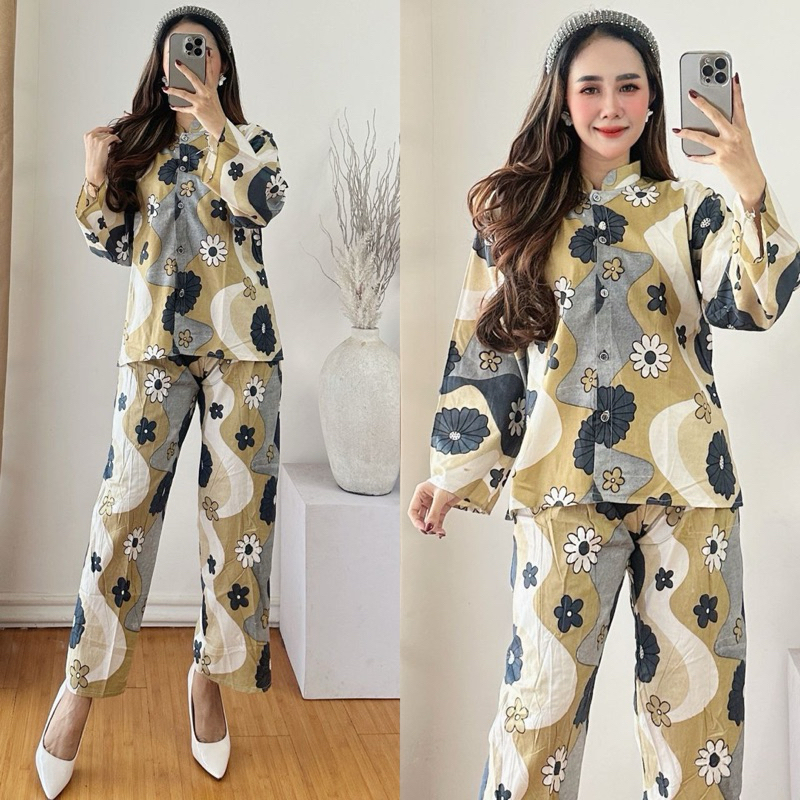 terbaru setelan cplp rayon // setelan cplp //setelan panjang wanita //