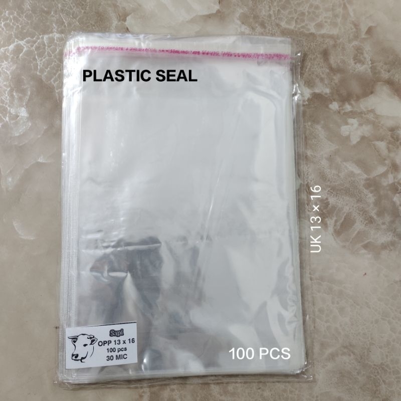 

PLASTIK SEAL OPP UK 13 × 16 (100 LBR)