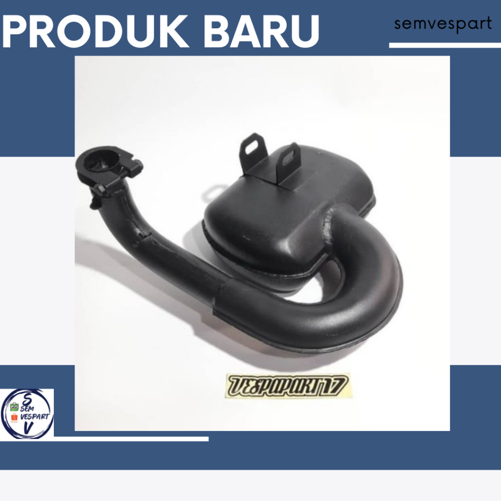 knalpot vespa BIGBOX V17 VESPAPART17 ORIGINAL