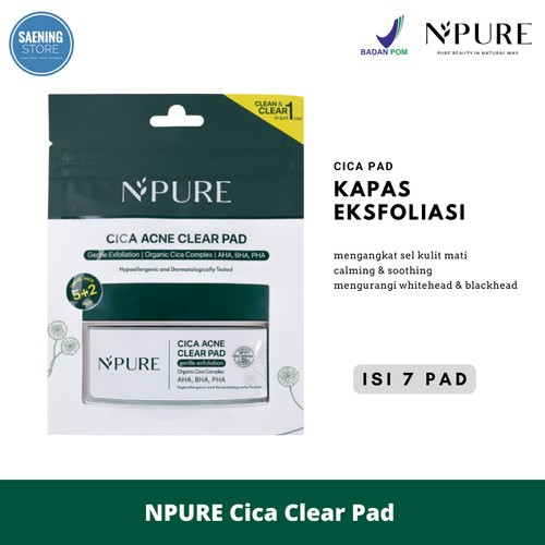 NPure Licorice Clear Pad Ziplock
