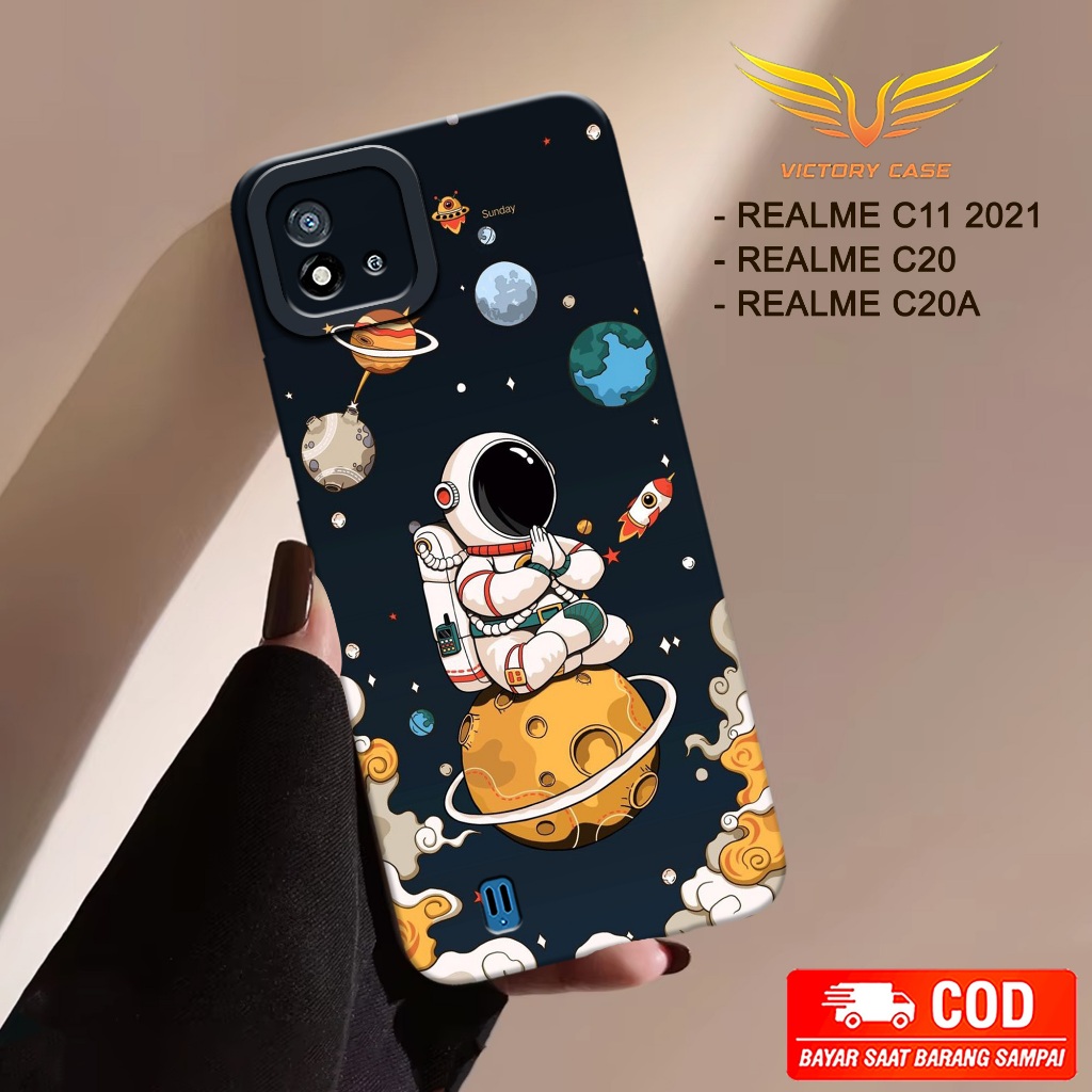 New AstronoCase - Softcase Realme C11 2021 / C20 / C20A - Terbaru - Case Hp Realme C20 / C20A - Casi