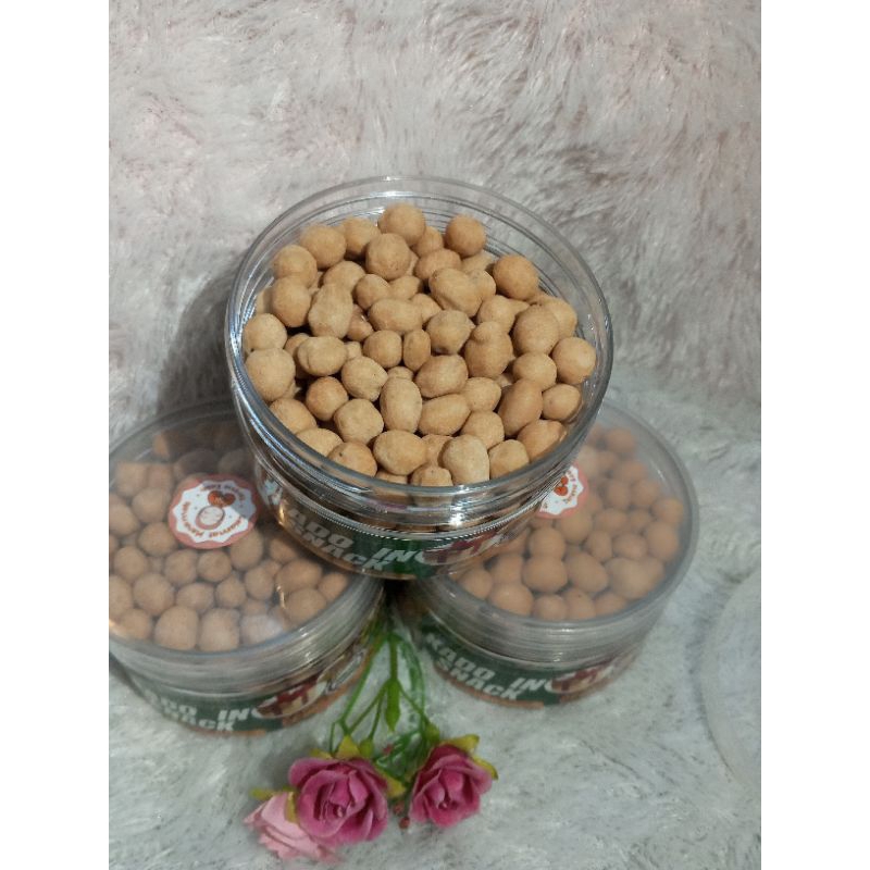 

bundle 3 toples kacang telor polos manis gurih 300gr