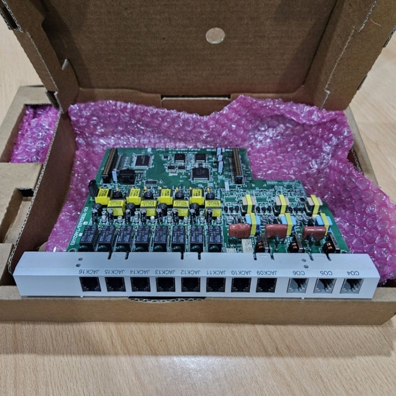 Card Panasonic KX-TE82483 For Pabx Panasonic KX-TES824 Like New