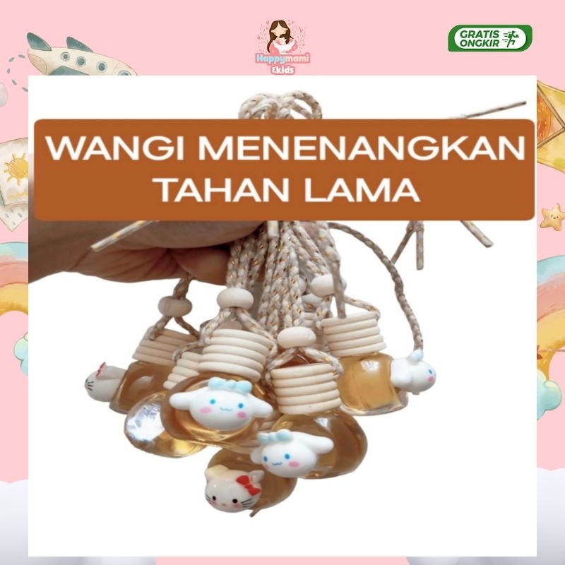 Parfum pewangi mobil tahan lama