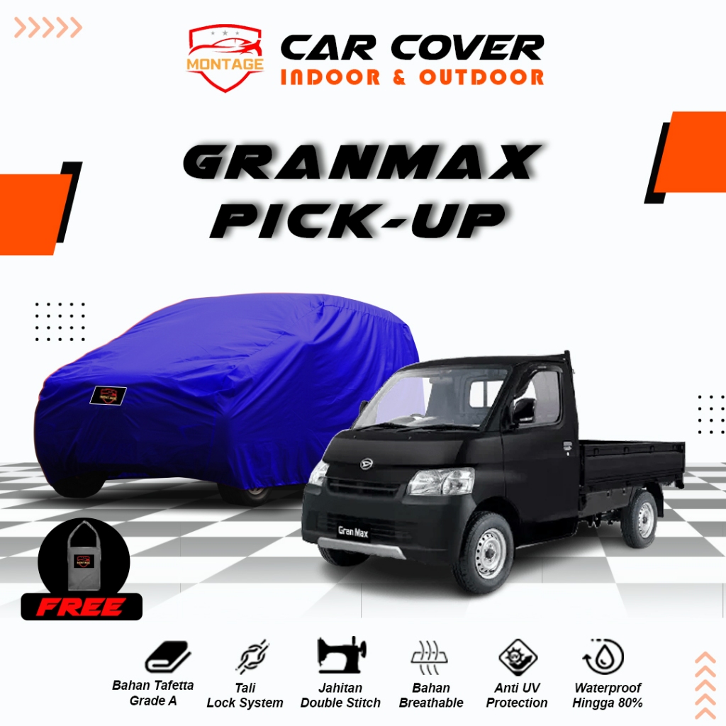 Body Cover Mobil Grandmax Pick up / Sarung Mobil Grandmax Pick up / Selimut Mobil Grandmax Pick up