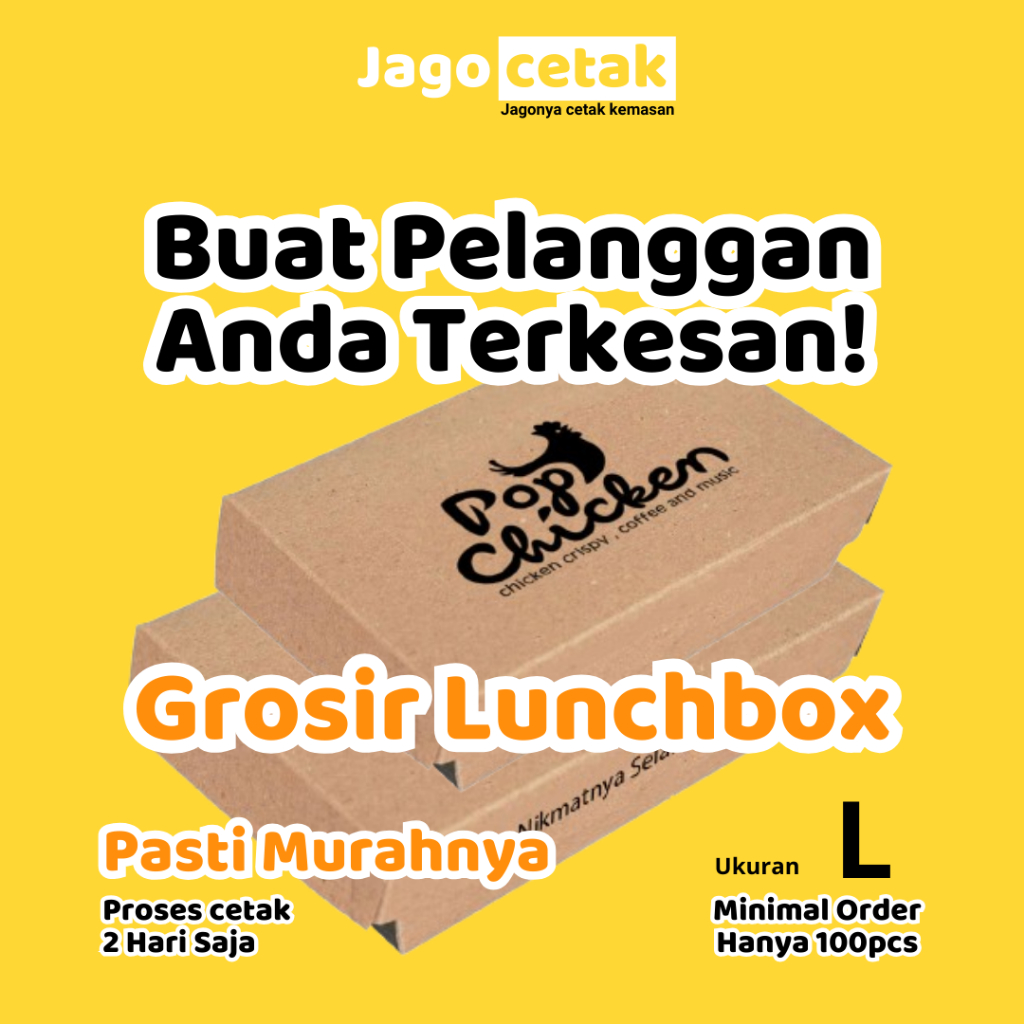 

Cetak Lunch Box Termurah Grosir (PRINT 1 WARNA)