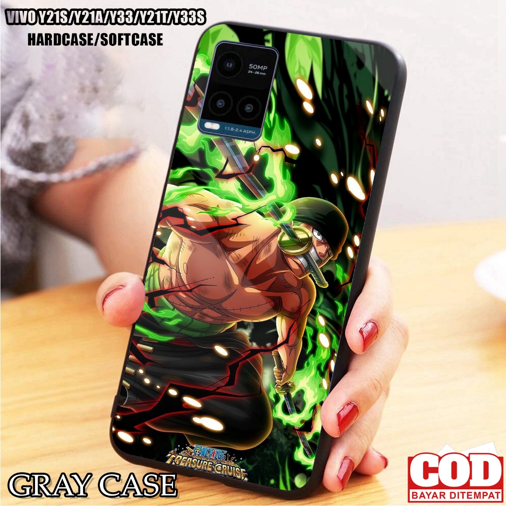 Case VIVO Y21S/Y21A/Y33/Y21T/Y33S - Casing VIVO Y21S/Y21A/Y33/Y21T/Y33S ( ZORO) Silikon  VIVO Y21S/Y