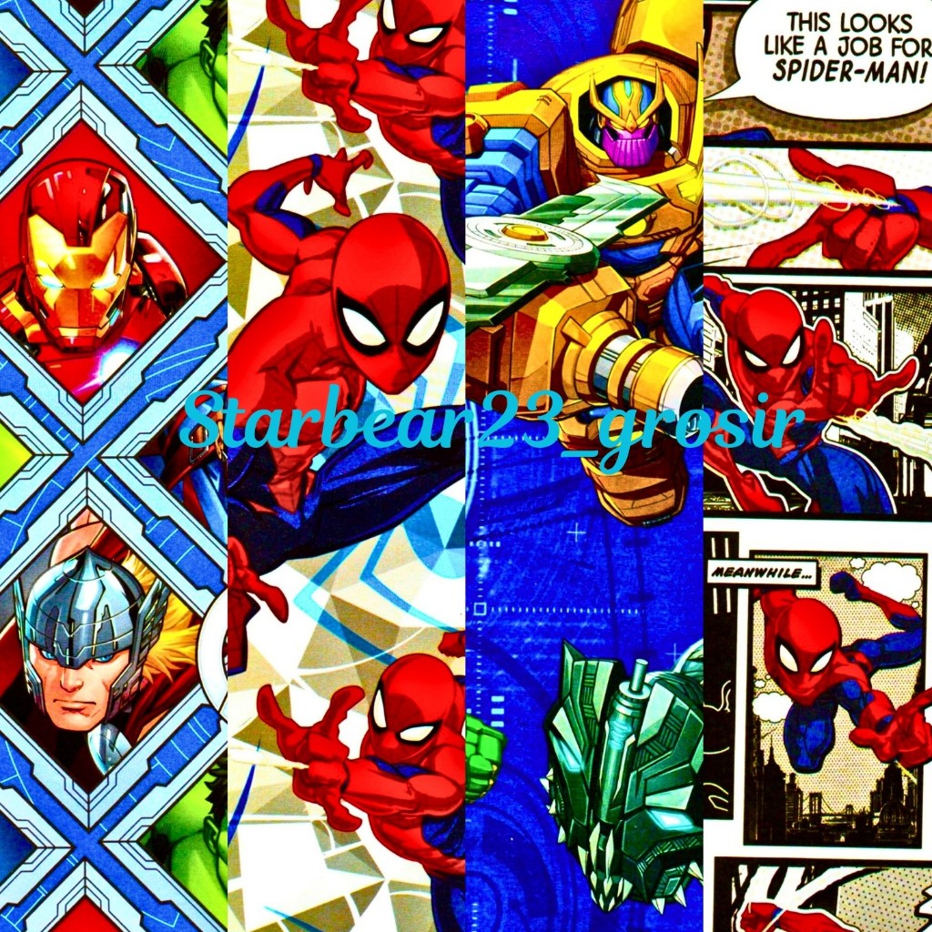 

Kertas kado Jumbo Avengers Fighters Sansanwawa