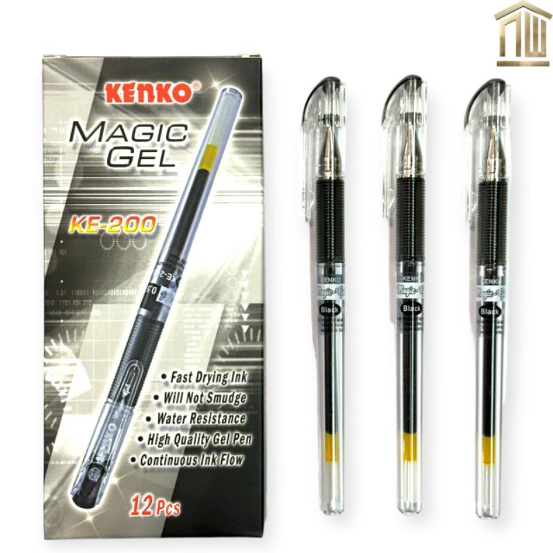 

Pulpen / Ballpoint / Pen Gel Kenko Magic Gel KE-200 (12 Pcs)