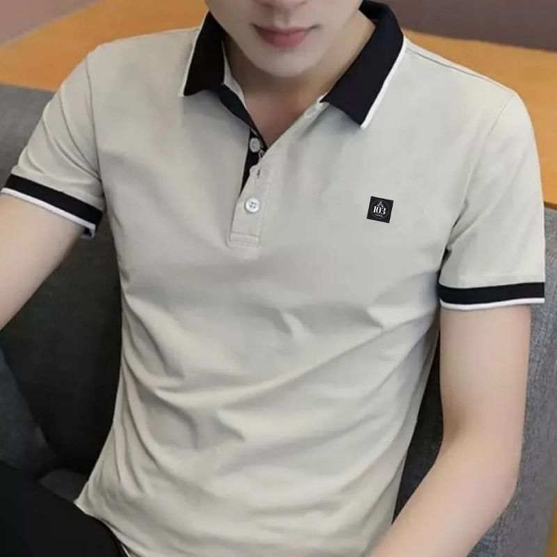 Kaos Pria Polo Berkerah-Kaos Kerah Polo Pria