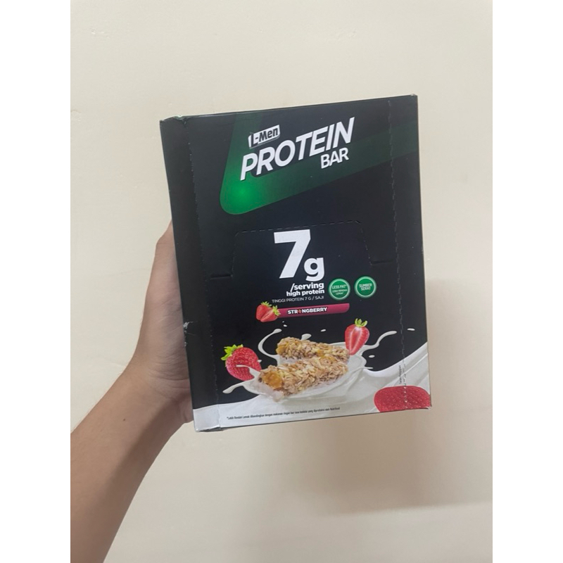 

L-Men Protein Bar Strongberry 12 Sachet