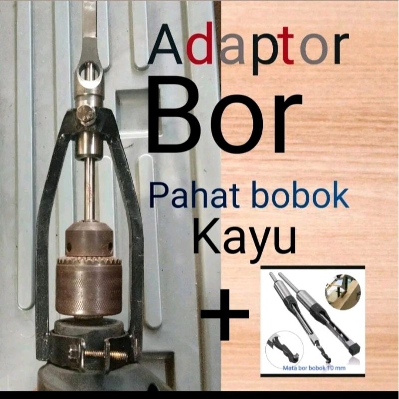 ADAPTOR BOR PAHAT BOBOK KAYU