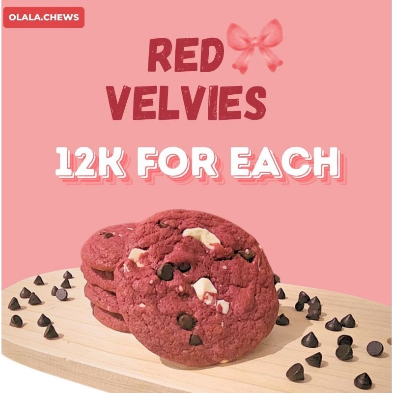 

Red Velves Soft Cookies