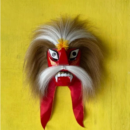 [ COD ]Topeng ganongan kropyok / Topeng Ganongan Anak Keren Asli Ponorogo / TOPENG BUJANG GANONG MER