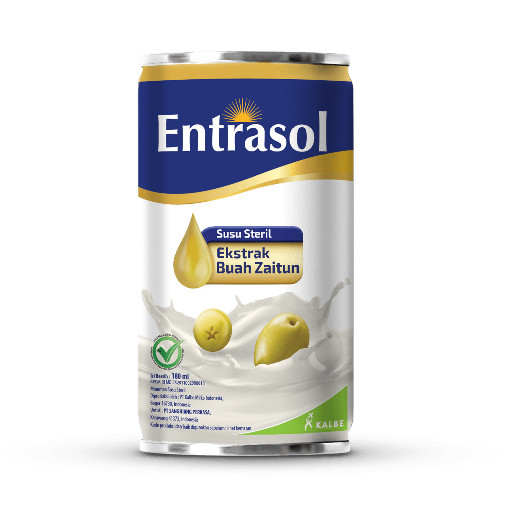 

Entrasol susu steril Can 180 ml