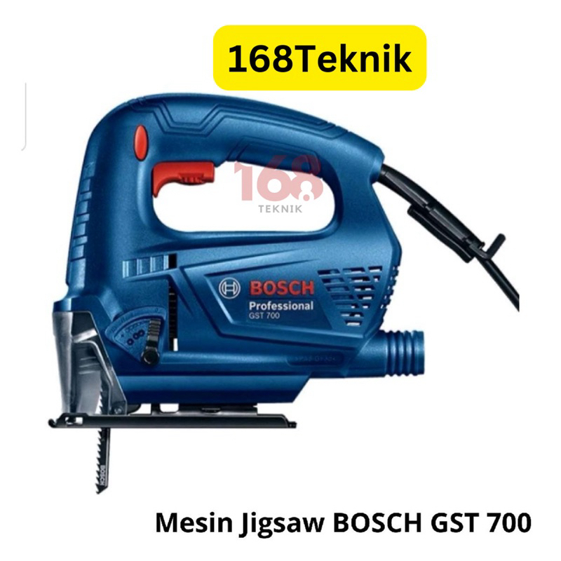 168Teknik Mesin Jigsaw BOSCH GST 700/Mesin Gergaji Triplek BOSCH GST 700
