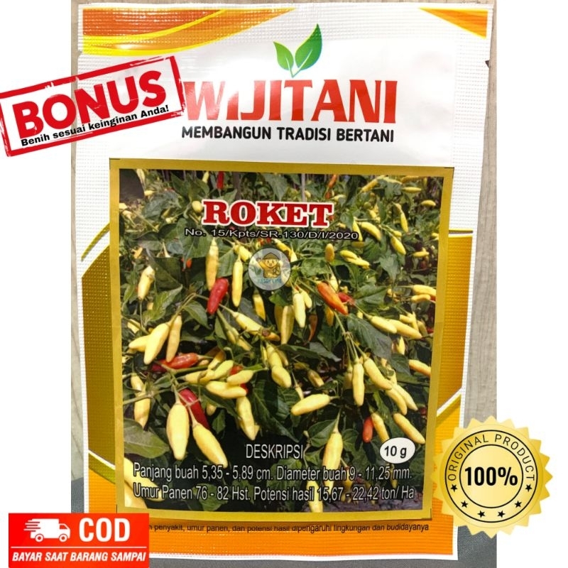 Benih Cabai Rawit Roket dari Wijitani