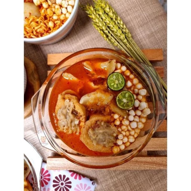 

tahu mix pangsit kemasan vakum