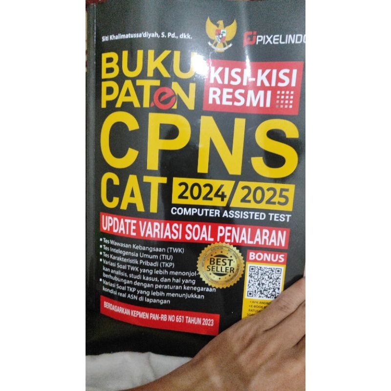 Preloved Buku Paten Test CPNS 2024