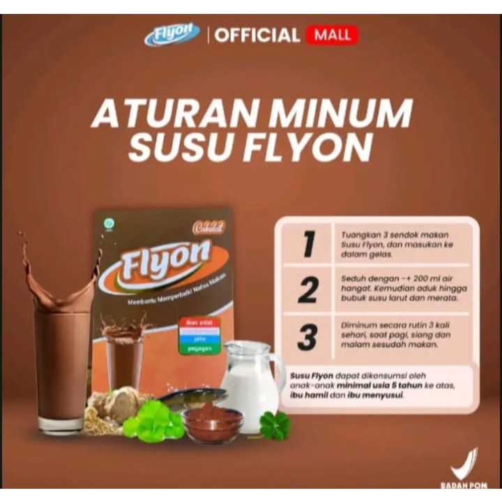 

PROMO !!! SUSU FLYON - Susu Penggemuk Badan Tingkatkan Nafsu Makan