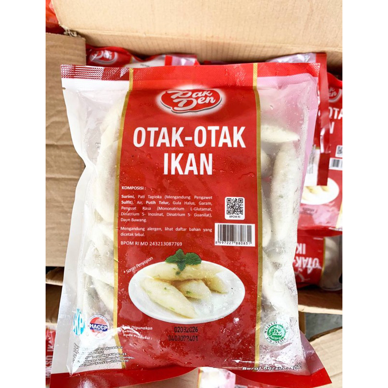 

Otak otak pak den 500g