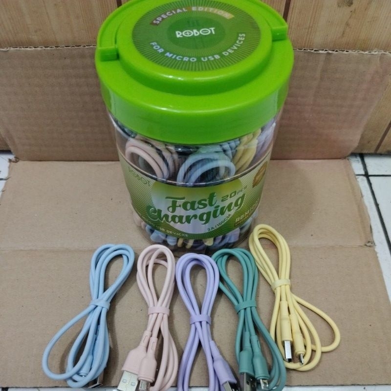 kabel data robot 1 toples isi 20