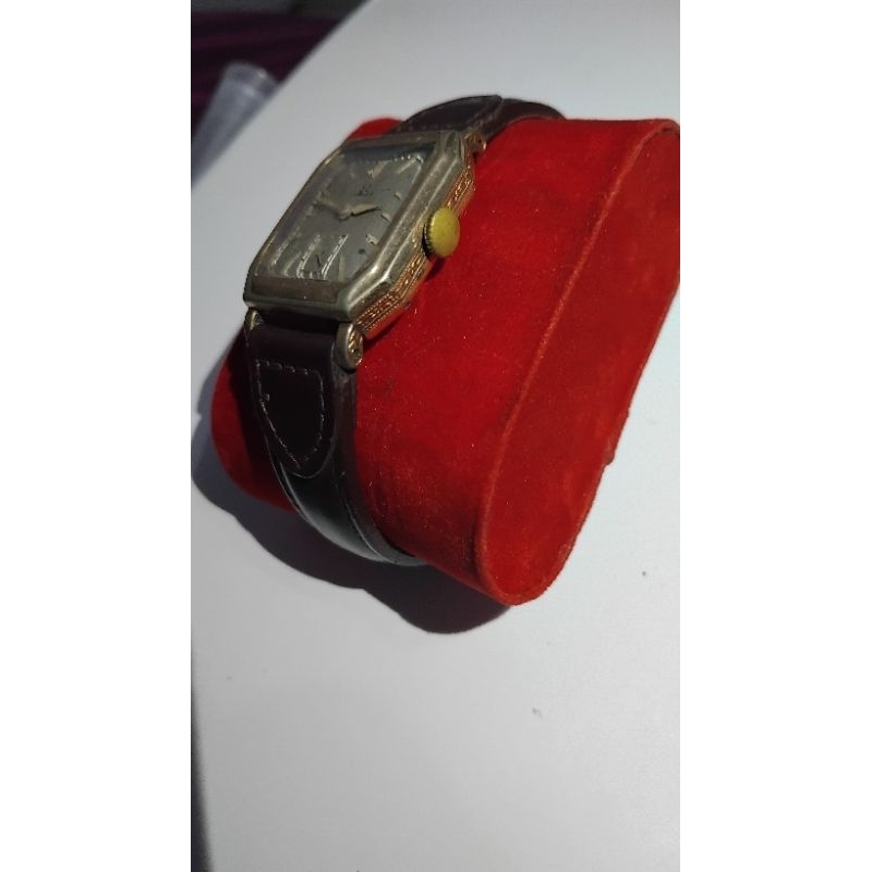 jam tangan omega tank art deco vintage