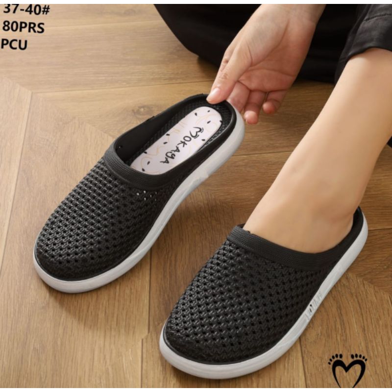 sandal bakpao. sandal baim wanita getah mokaya