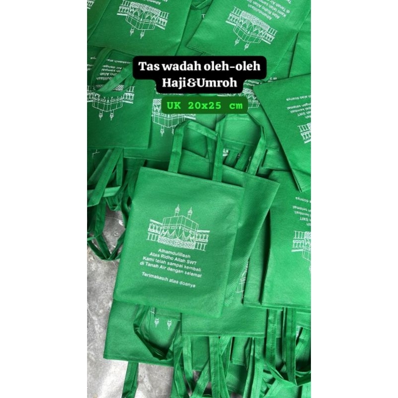 

tas souvenir umroh haji ultah murah (isi 25 pc)
