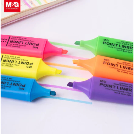 

Highlighter/ Stabilo M&G Point Liner Fluorescent Colors