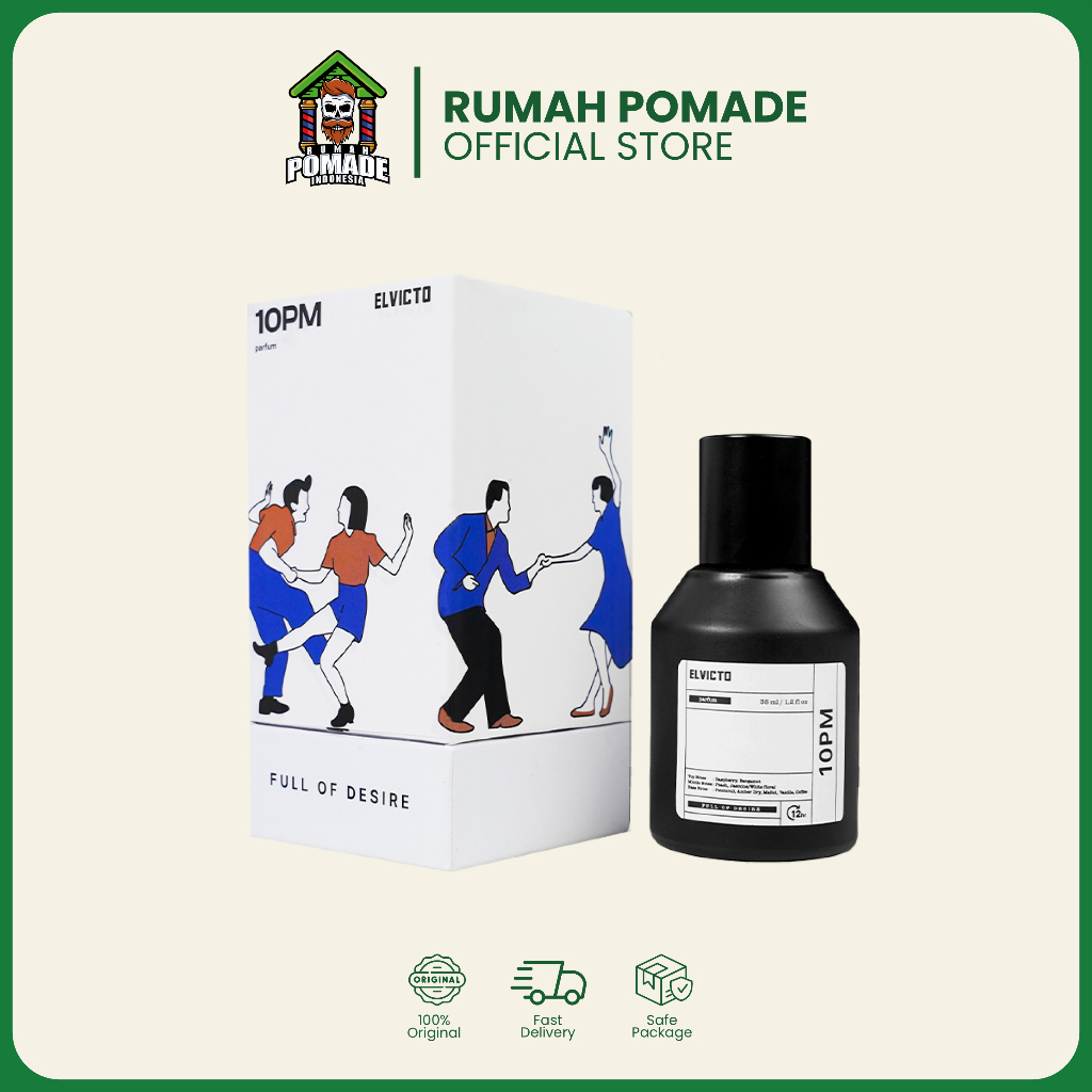 ELVICTO 10PM PARFUM 35 ML ORIGINAL -  Parfume Elvicto Eau de parfume