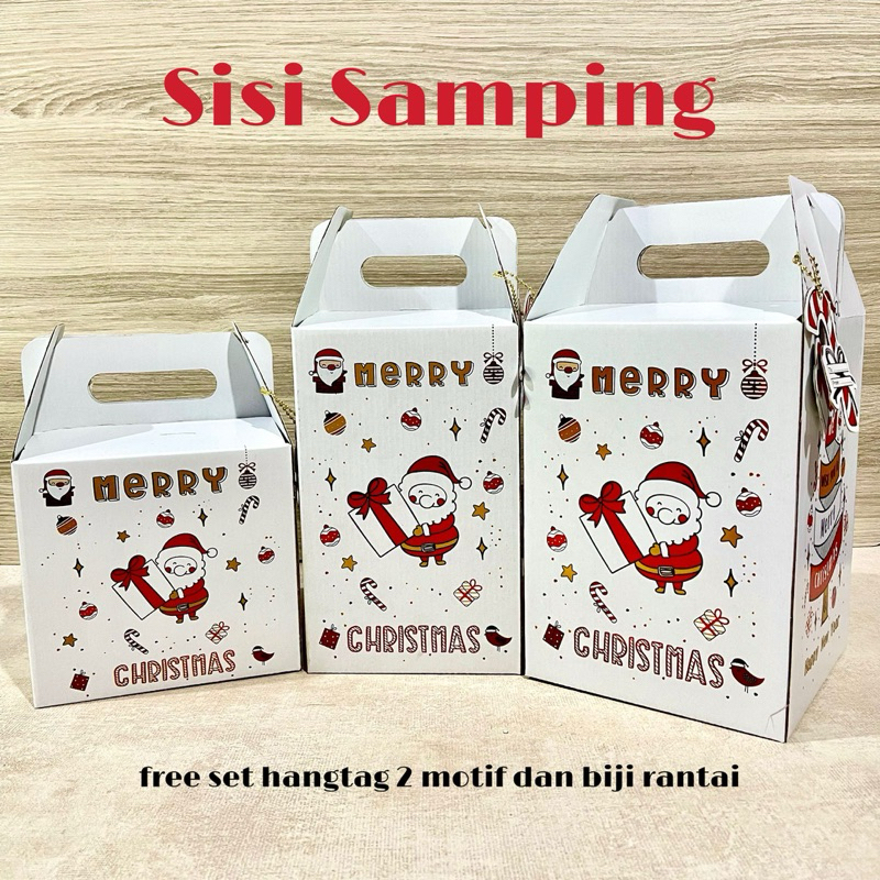 

Gable Box Natal | Tas Hampers Natal | Box Natal | Box Kue Kering Natal | Box Christmas Hampers | Kotak Kue Natal | Box kue imlek | Tas Souvenir Christmas | Hampers Natal Christmas | Kotak toples natal | Hadiah Natal | Kotak Kado Natal