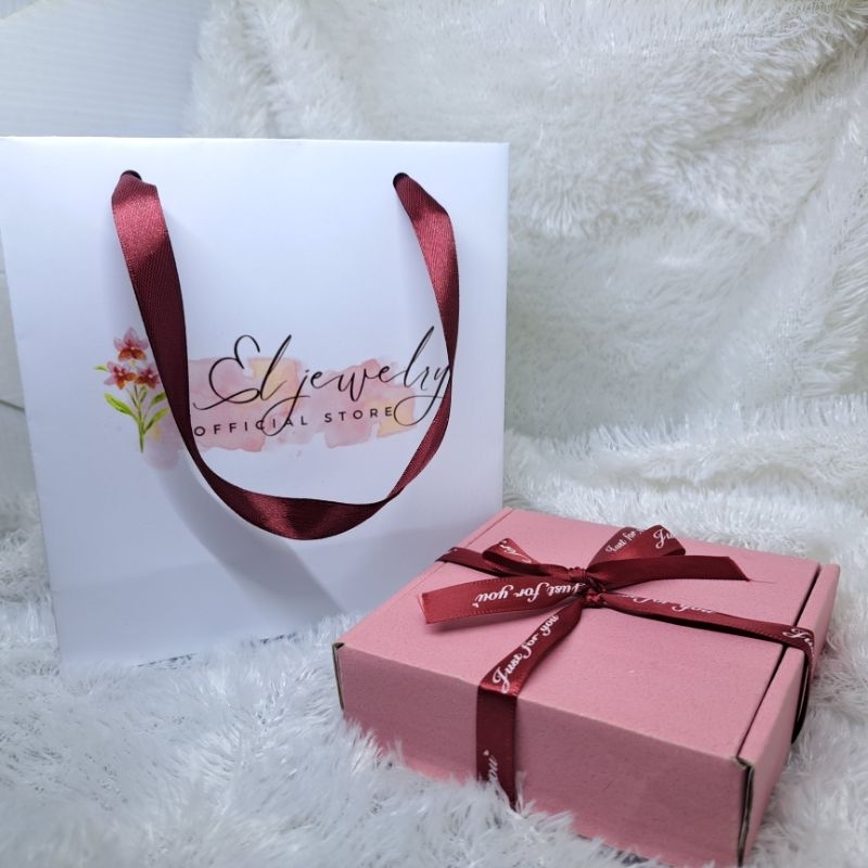 

Box + Paperbag Perhiasan Eljewelry official
