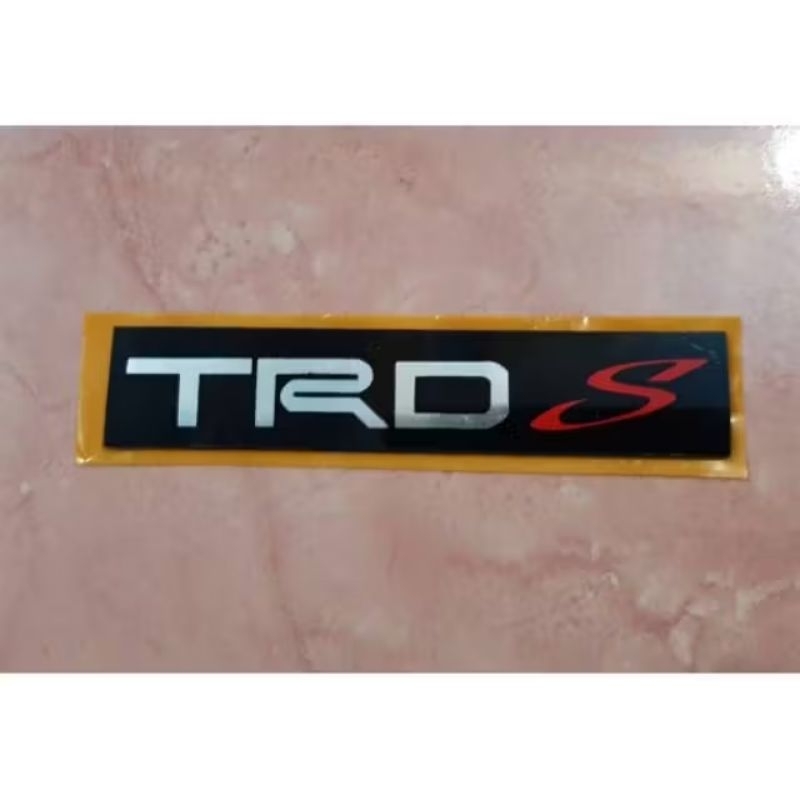 EMBLEM TRD S TOYOTA AGYA