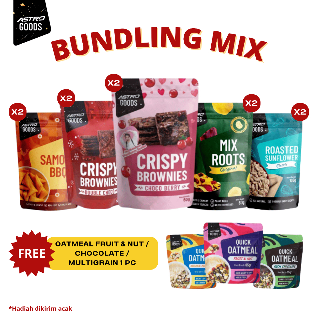 

Paket Camilan Lezat - FREE Oatmeal 1 pack