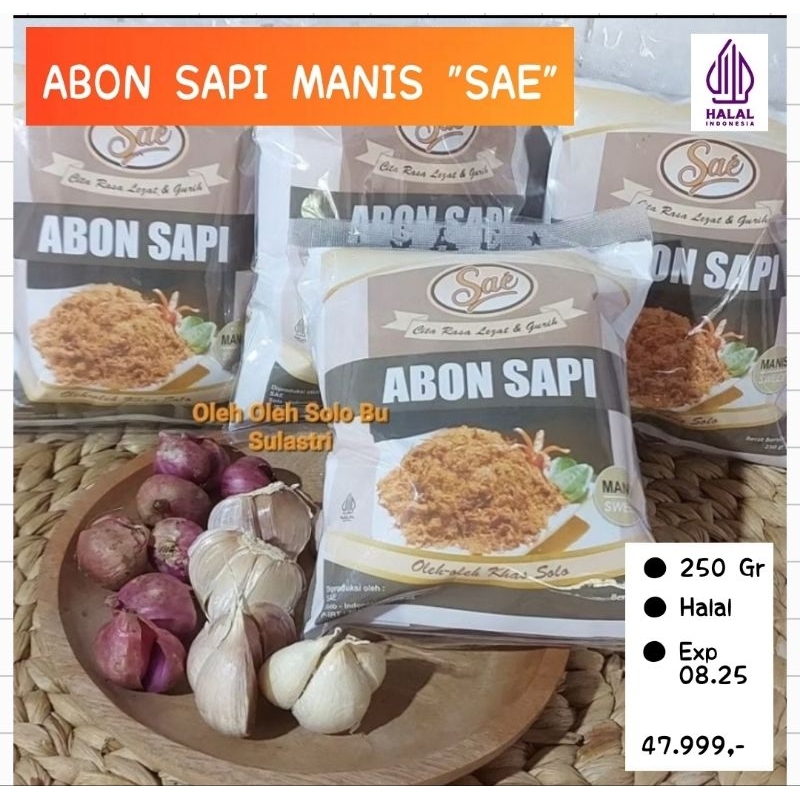 

Gooku 28 Store Abon Sapi Sae Manis 250 Gram