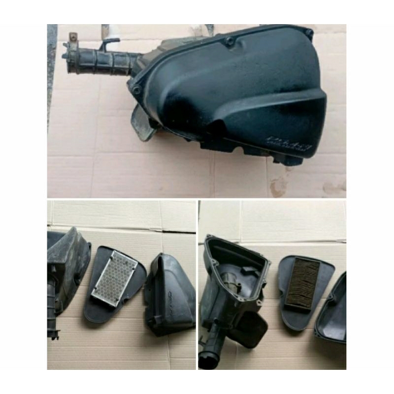 BOX FILTER SARINGAN UDARA BEAT FI SCOOPY FI 2013-2014 STATER KASAR FULSET ORIGINAL