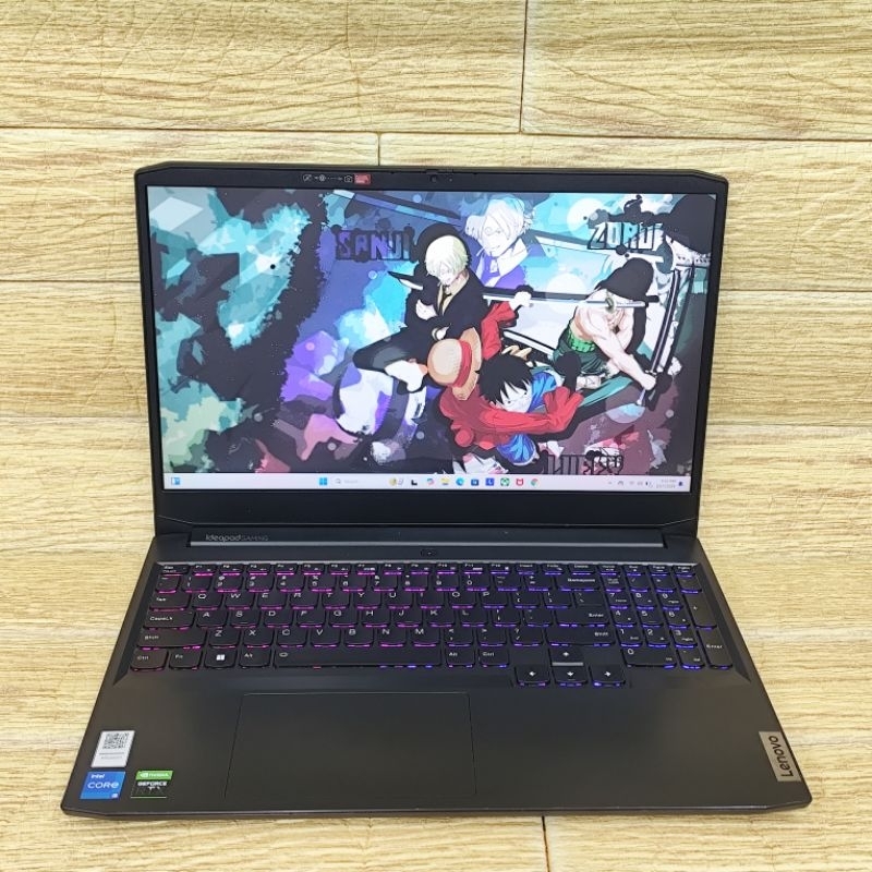Laptop 2nd Lenovo IP GM 3 Core i5-11320H Ram 8GB RTX 3050 SSD 512GB