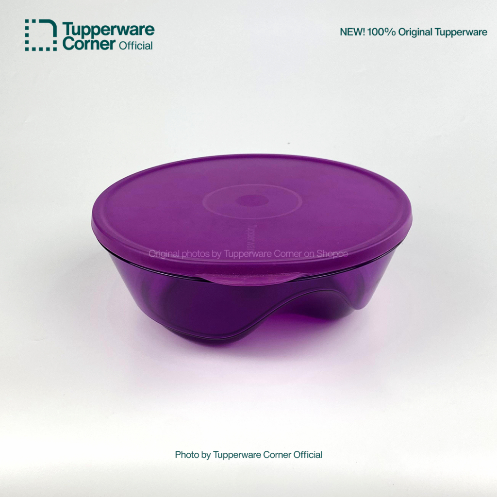 Tupperware 3S Bowl 2 Liter UNGU