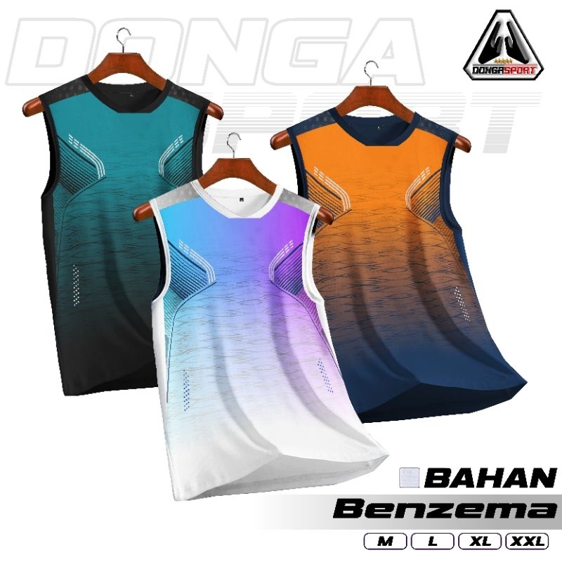 BSL-11 SINGLET LN OSH BAJU BADMINTON SINGLET PRINT JERSEY BULUTANGKIS SINGLET KAOS BADMINTON SINGLET