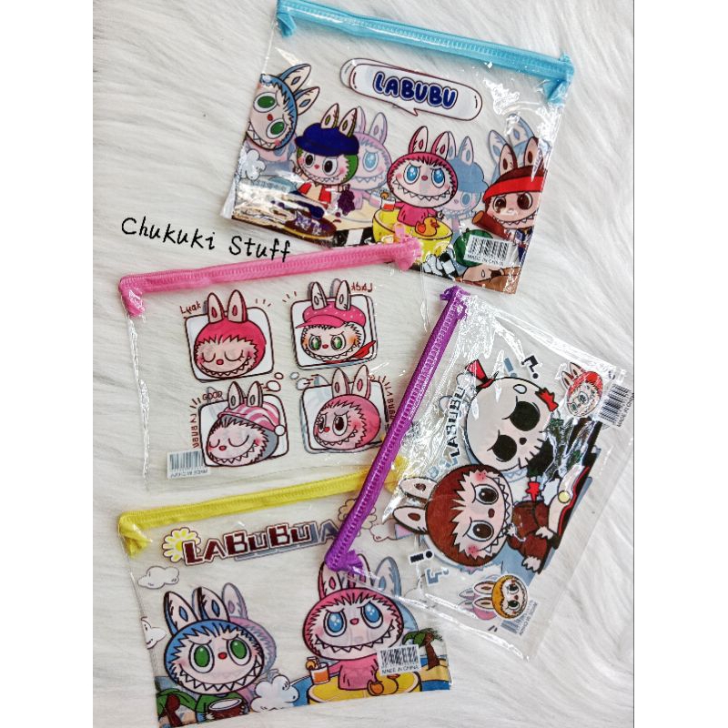 

Tempat pensil / Pouch plastik serbaguna Labubu The Monsters viral