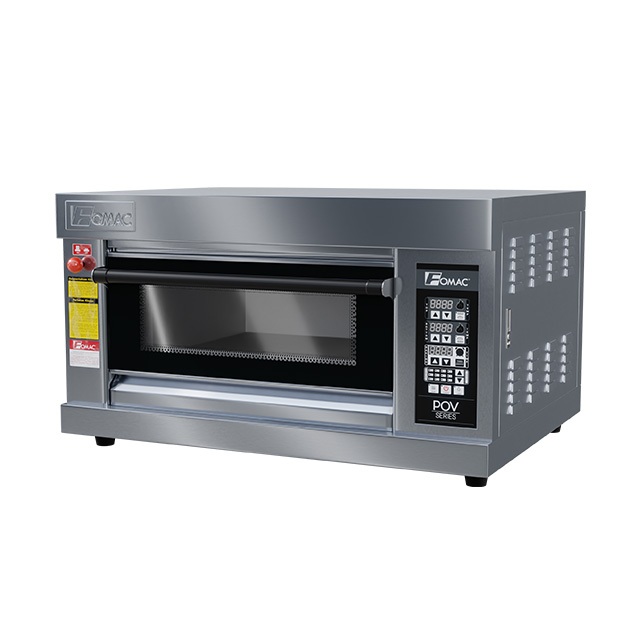 FOMAC Digital Gas Stone Pizza Oven POV-YFP10HDT / Oven Pizza Digital Gas