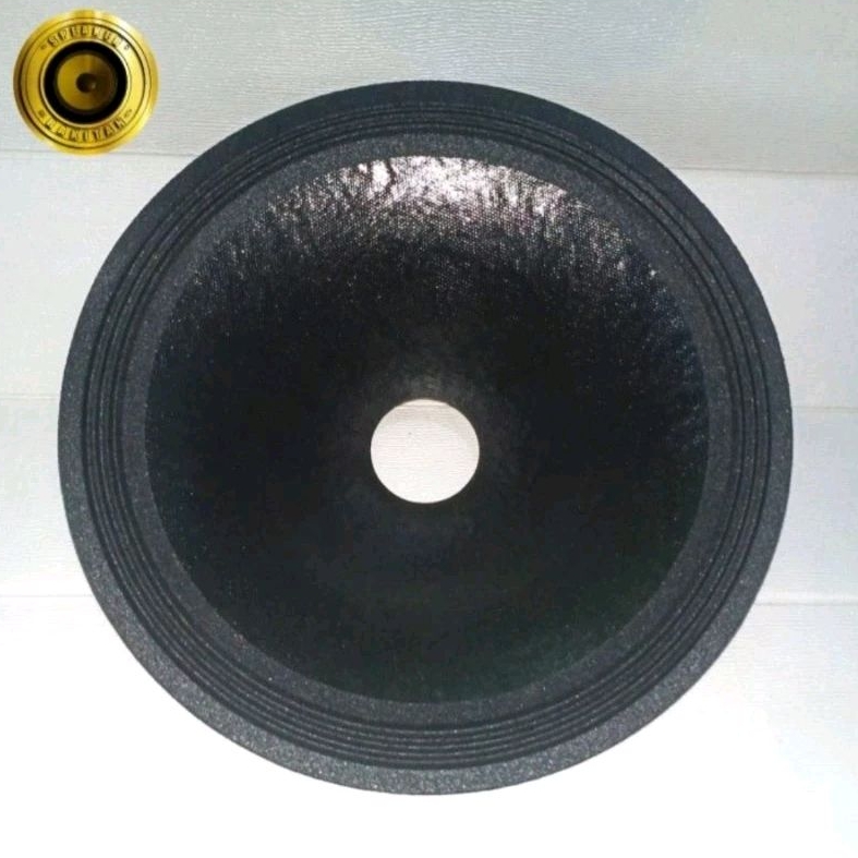 Daun speaker 12 inch Lubang 2 inch coating .2pcs
