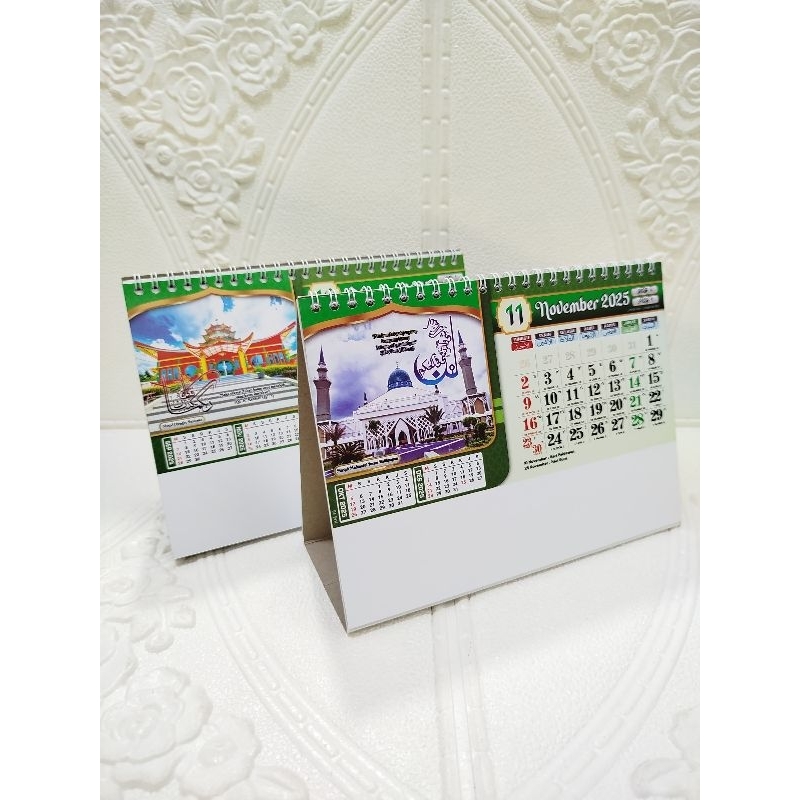 

KALENDER MEJA GAMBAR MASJID Ukuran Stanfar Tahun 2025 M