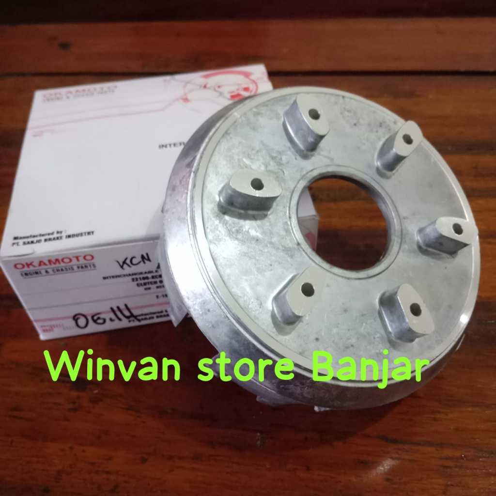 Mangkok House Kopling Megapro MP Tiger Revo Tiger 2000 CRF230  Rumah Kopling Honda 22100 kcn 000