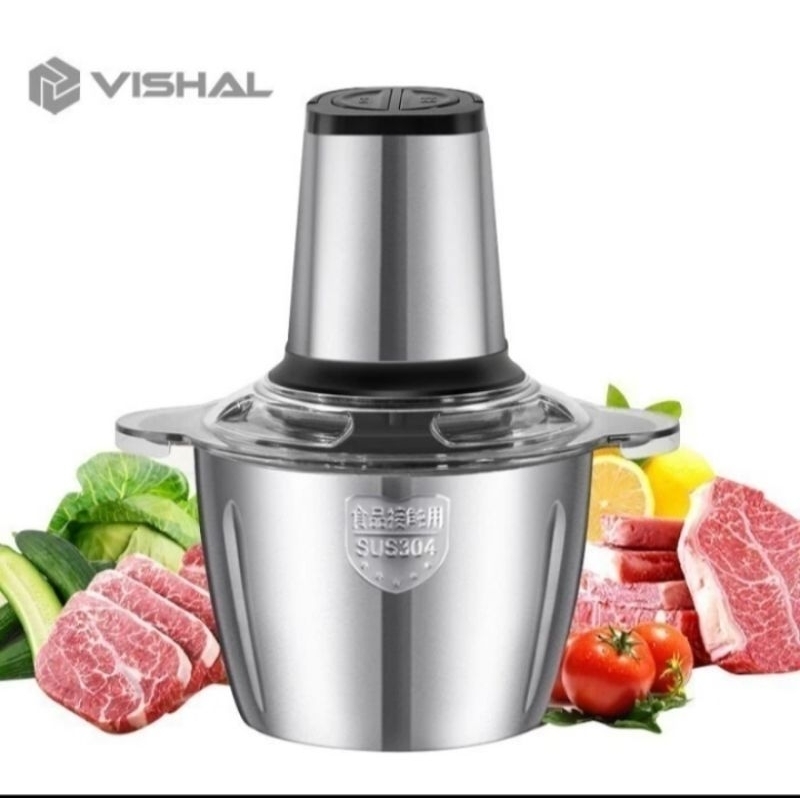 VISHAL Blender Chopper Blender Daging / Chopper Daging VISHAL Jumbo Chopper Blender Elektrik Penggil