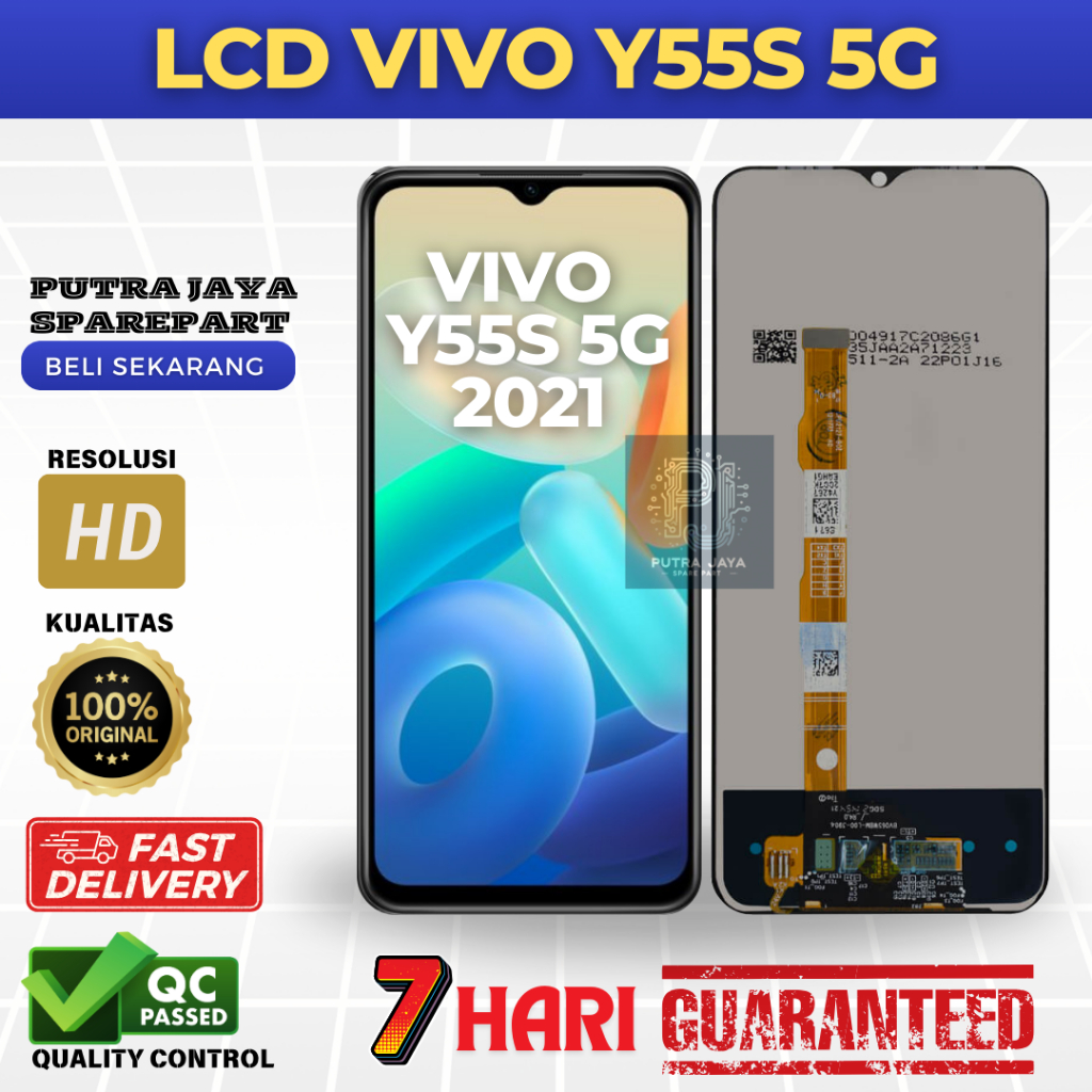 LCD TOUCHSCREEN VIVO Y55S 5G 2021 / LCD VIVO Y55S 5G 2021 ORIGINAL
