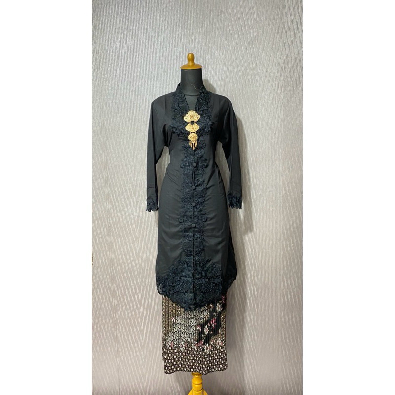 Nozamstore~Kebaya Tunik Encim Bordir Senada Katun Premium / Kebaya Bordir Tunik/kebaya modern/kebaya